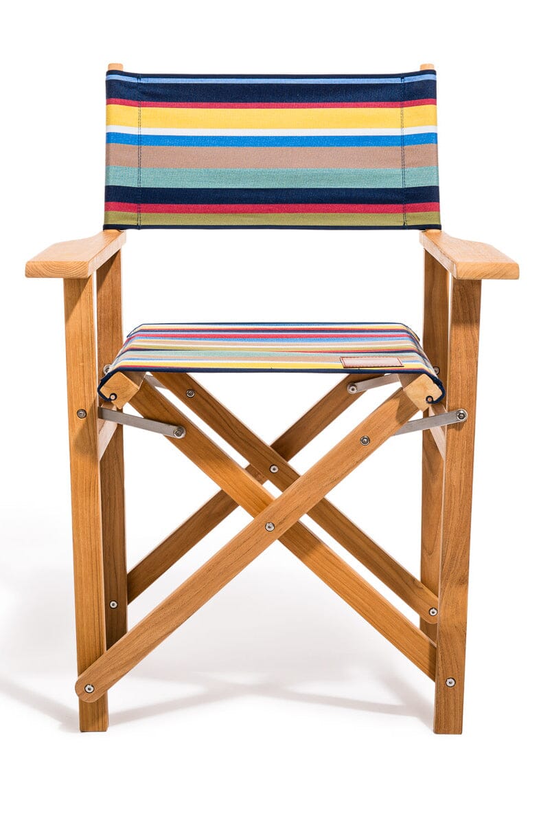 STAUD x Business & Pleasure Market Stripe Directors Chair for Outdoor