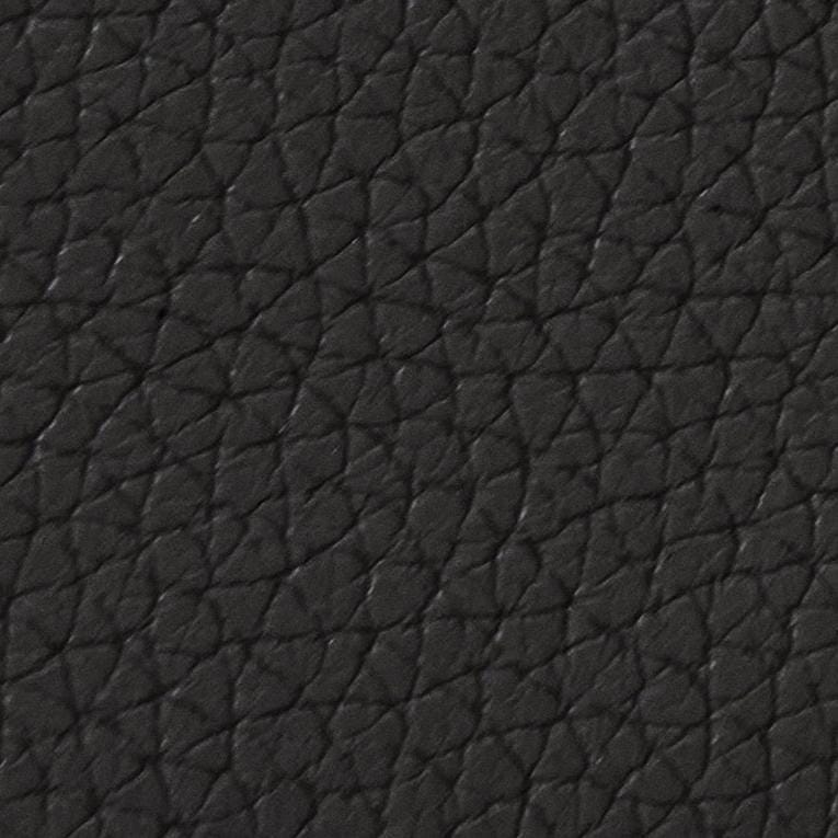 Men's Leather Shoulder Bag - The Dude Black Pebbled Zip Bag