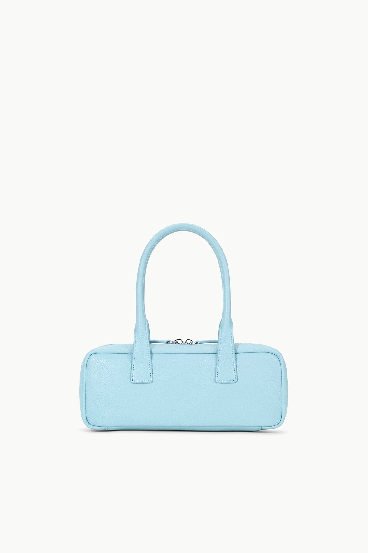 The Dude Leather Shoulder Bag with Zipper Pockets | Mist