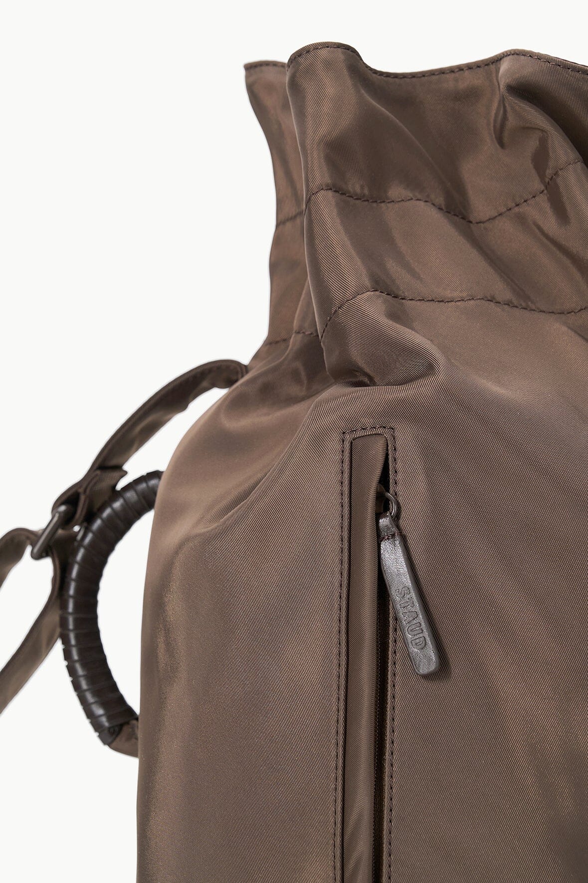 Tyler Adjustable Nylon Sling Bag in Espresso