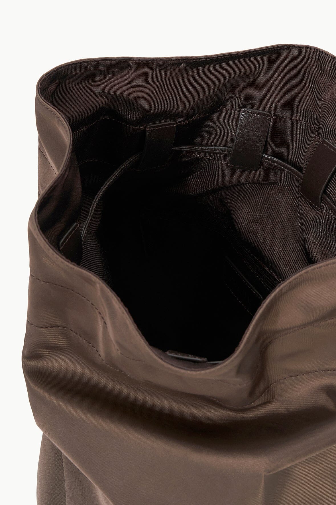 Tyler Adjustable Nylon Sling Bag in Espresso