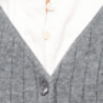 Wallis Charcoal White Cardigan Dress with Removable Collared Shirt