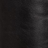 Wally Black Leather Knee-High Boot with Slim Heel