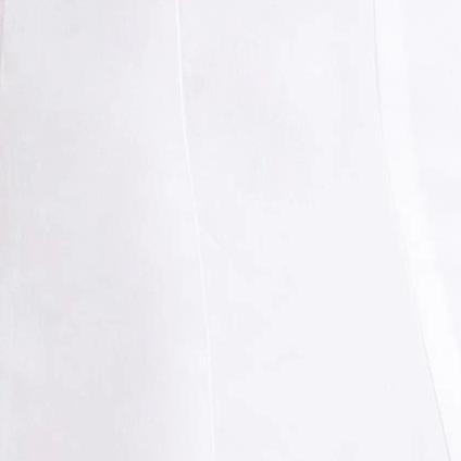 Wells Corset Midi Dress in White - Lightweight Cotton Poplin