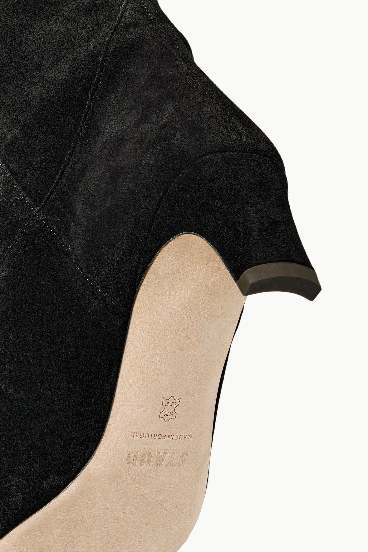 Western Wally Boot - Black Suede Pointed Toe Women's Ankle Boots