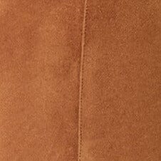 Western Wally Boot in Tan Suede with Pointed Toe & Blade Heel