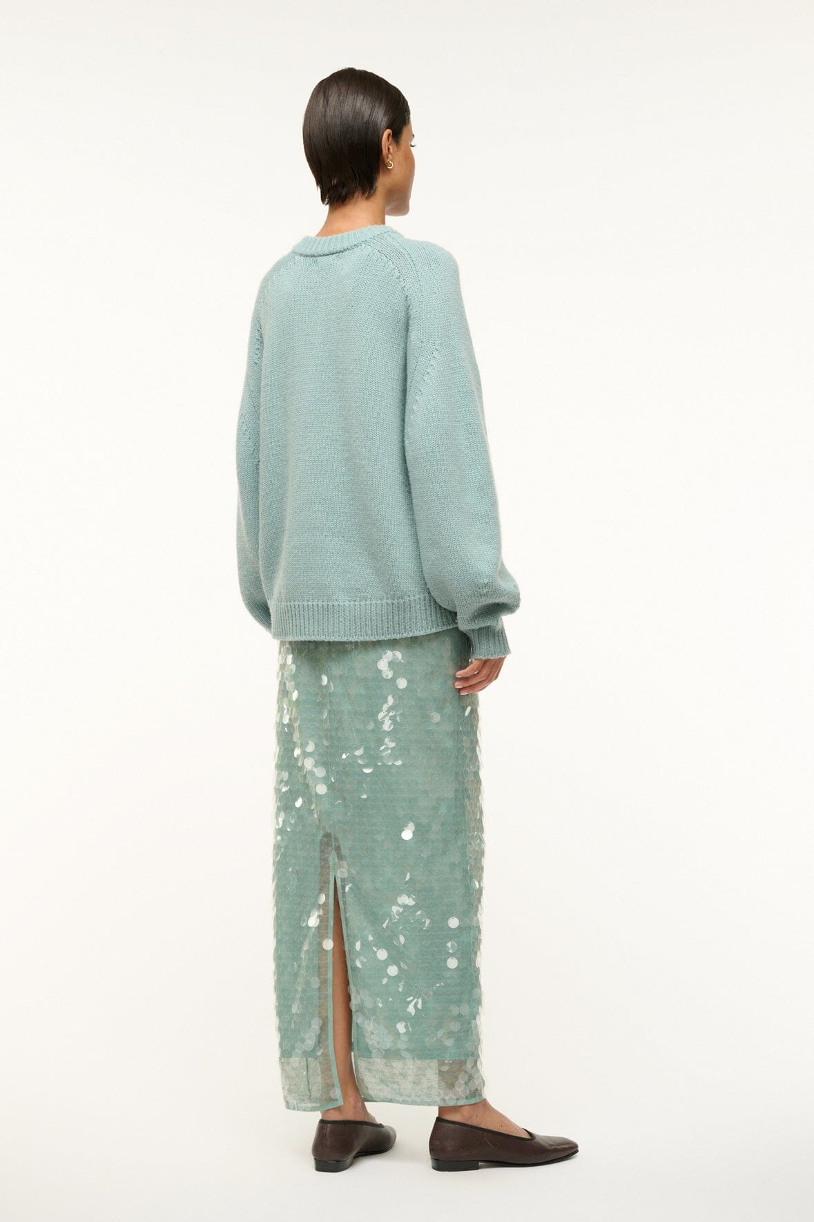 Wilson Chunky Knit V-Neck Sweater | Oversized Casual Pullover