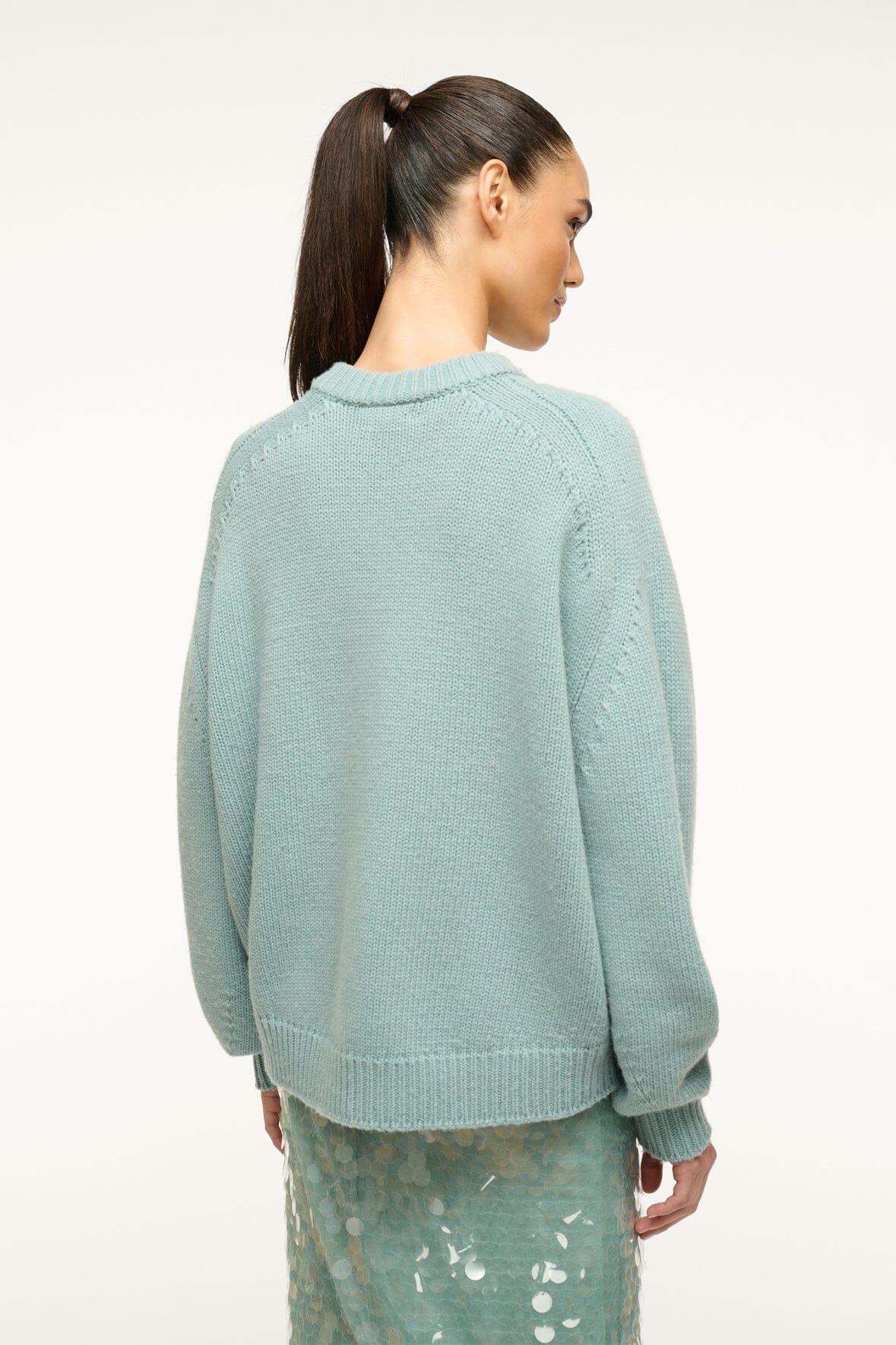 Wilson Chunky Knit V-Neck Sweater | Oversized Casual Pullover