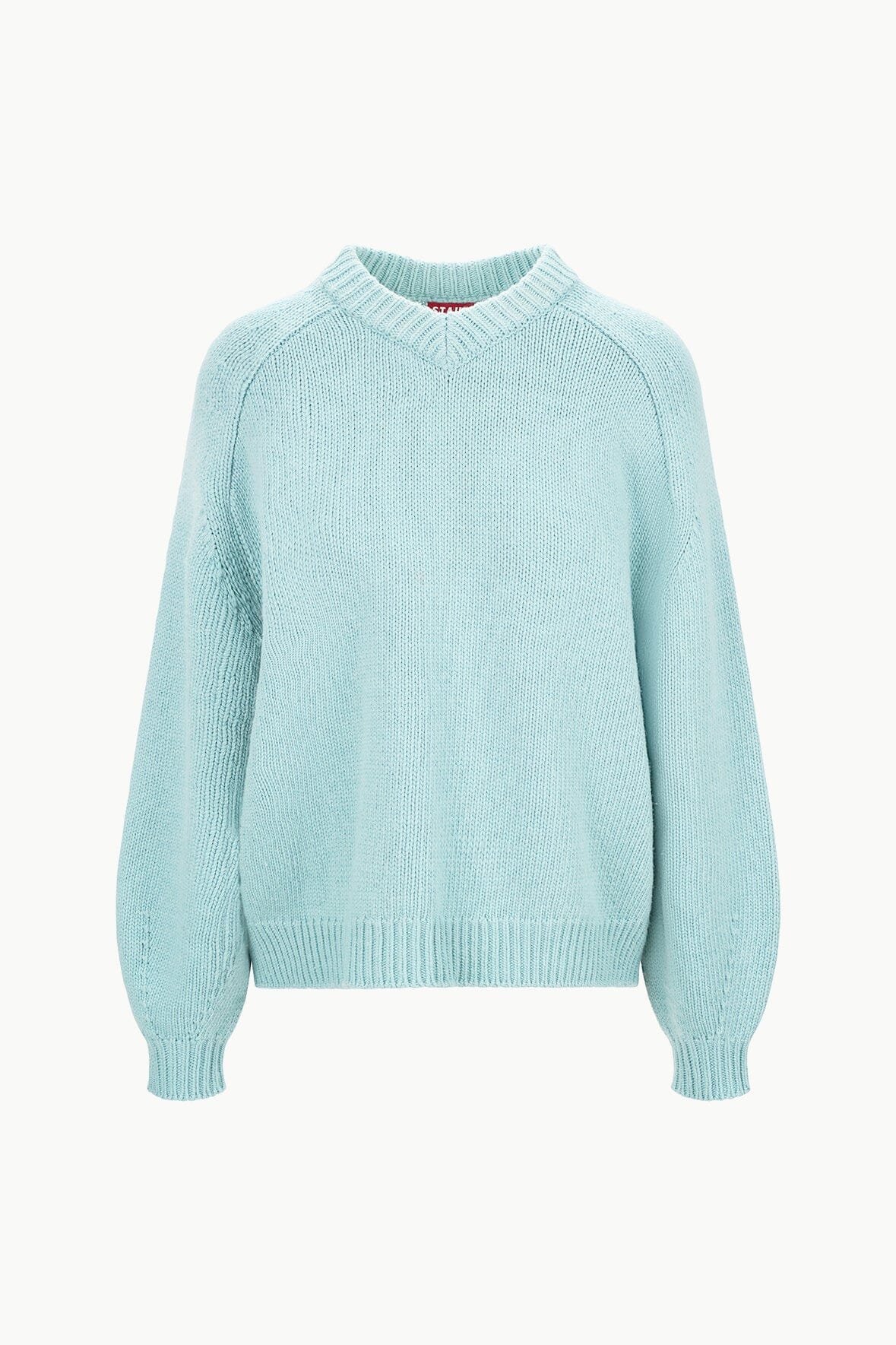 Wilson Chunky Knit V-Neck Sweater | Oversized Casual Pullover