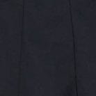 Wylie Black Cotton Poplin Midi Dress with Corset Panel
