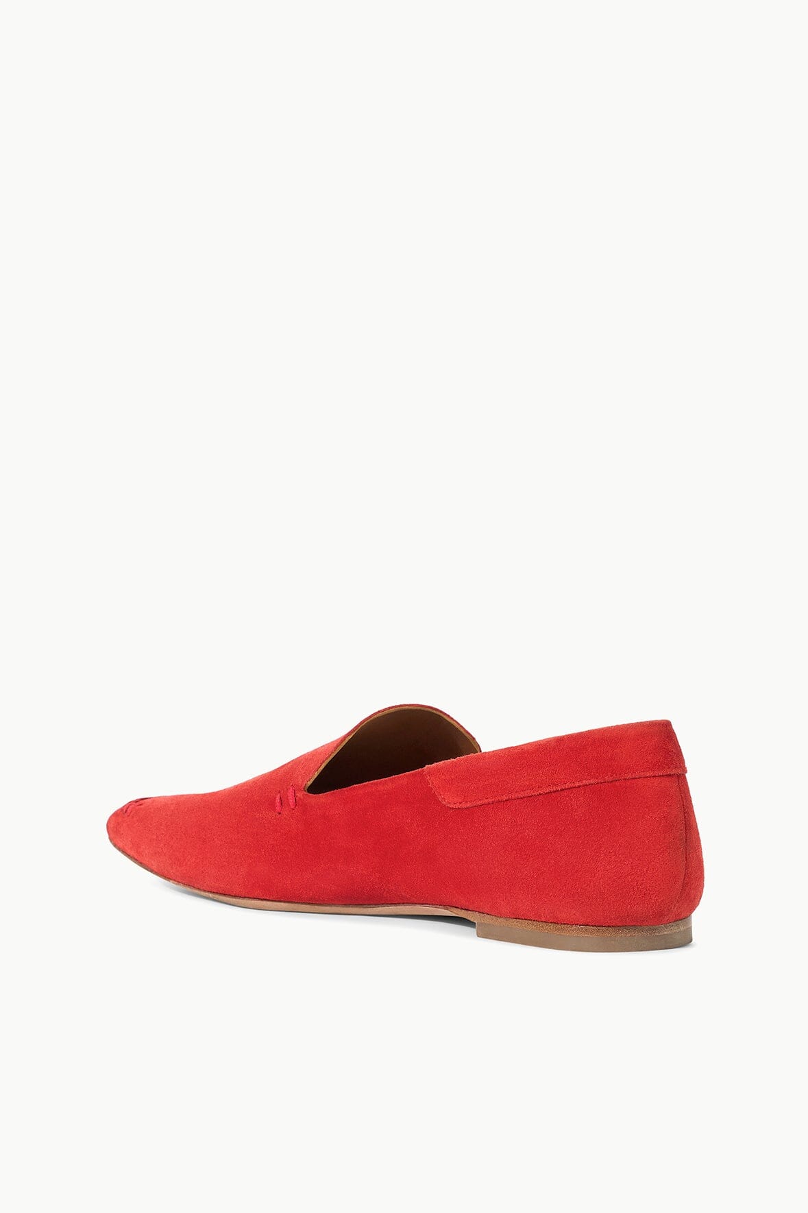 Becks Soft Suede Slip-On Loafers in Chili | Comfortable All-Day Wear