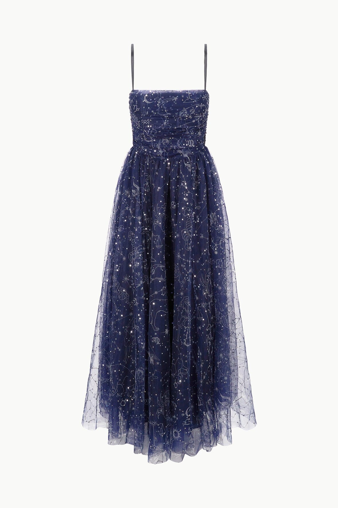 Bettina Sequin Constellation Corset Tulle Gown