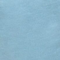 Boat Neck Linen Top in Slate Blue with Shoulder Twist Detail