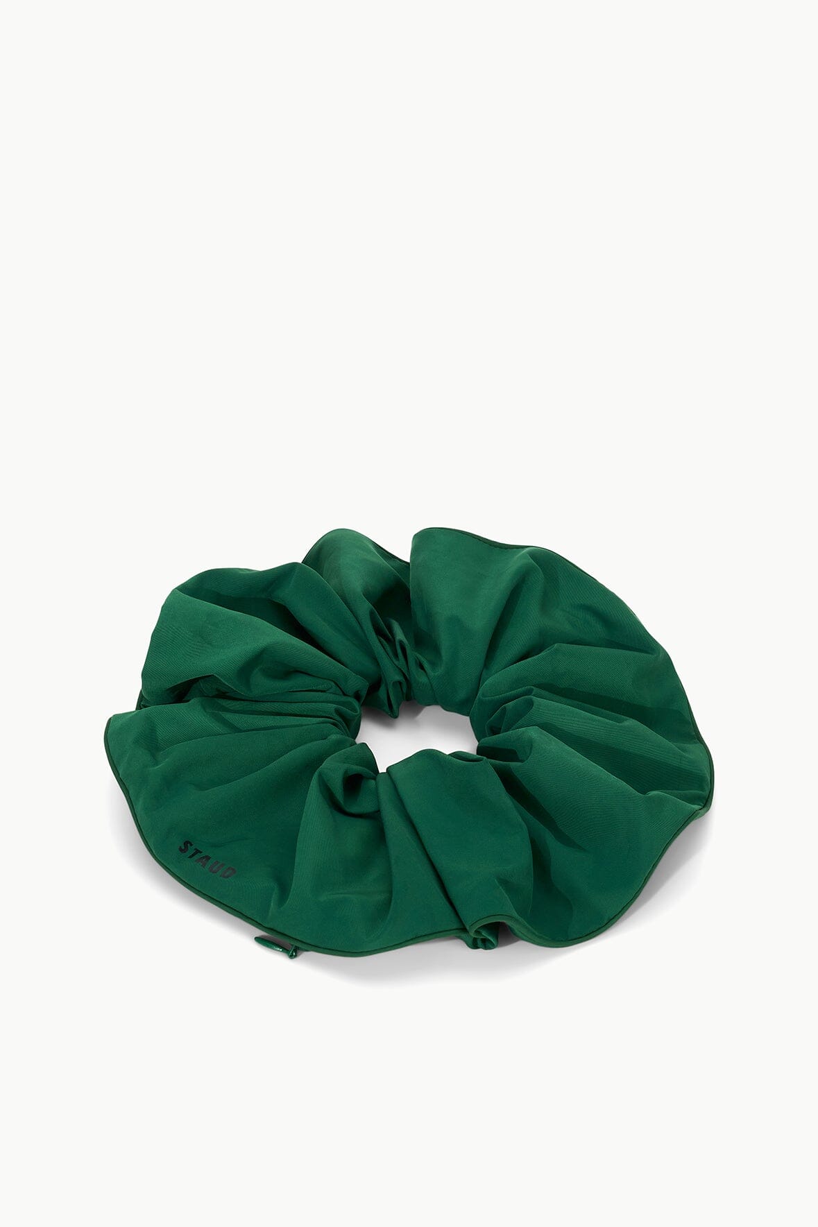 Jungle Gorge Scrunchie with Hidden Pocket – Oversized Nylon Hair Tie