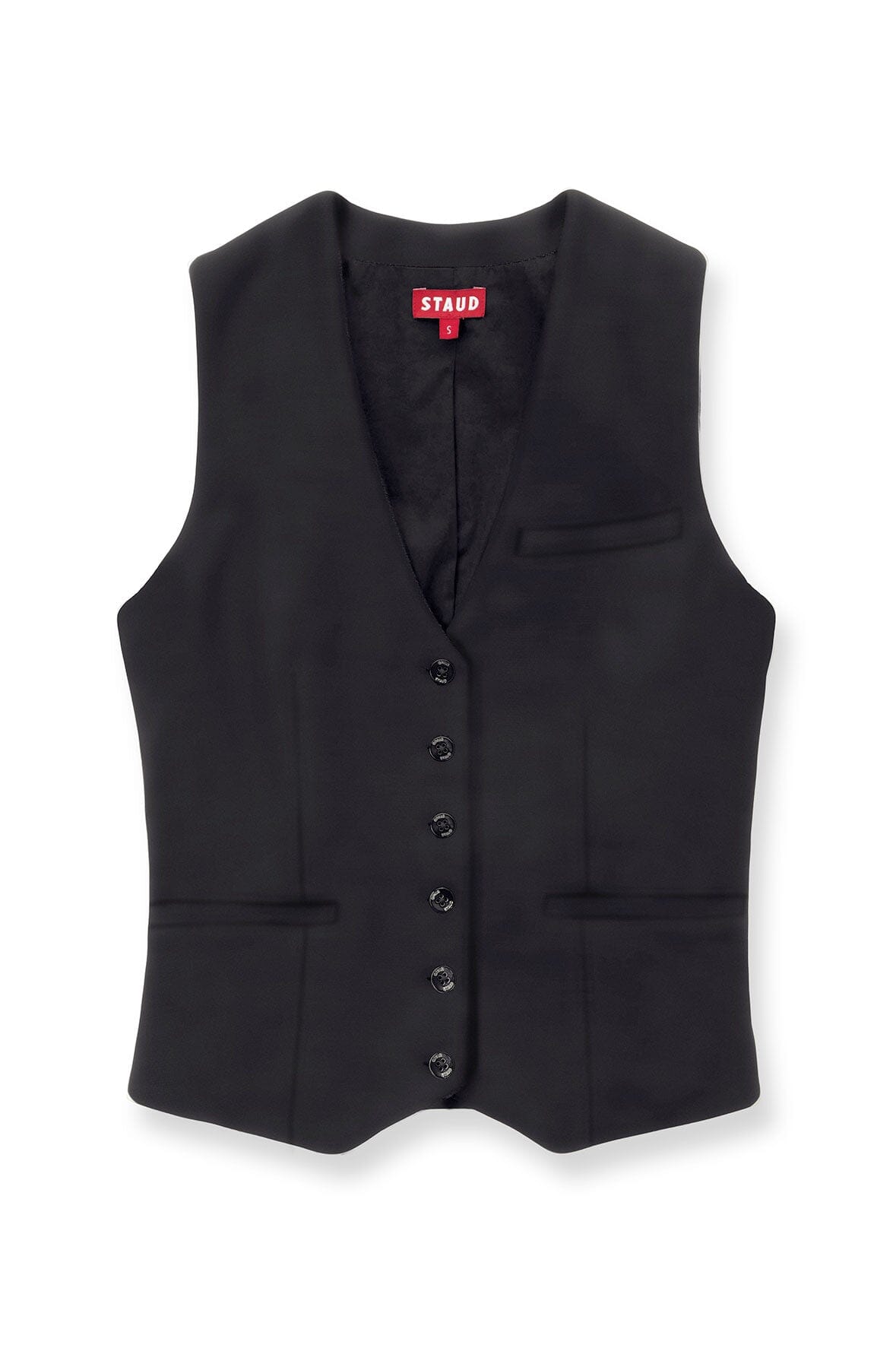 Brett Black Vest for Tailored Layering | Men's Suit Accessory