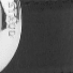 Slim Leather Belt with Moon Buckle - Black & Silver