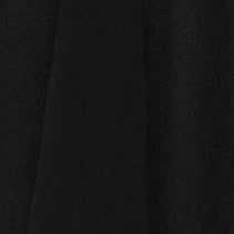 Black Calluna Organza Dress with High Neck & Ruffle Hem