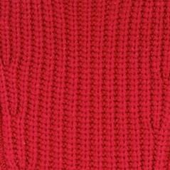 Charade Rouge Cable Knit Mini Dress with Mock Neck
