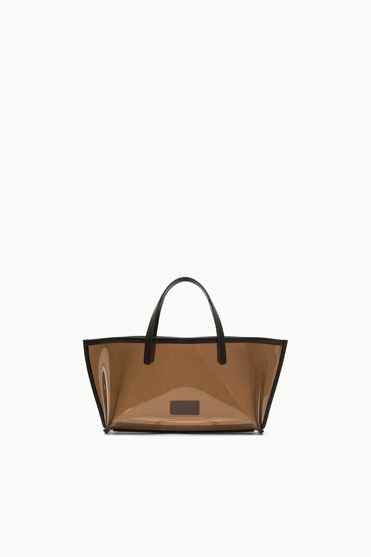Christos Mini Tote Bag - Espresso PVC with Removable Pouch