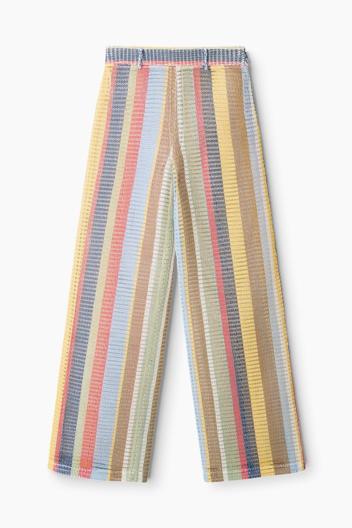 Cora Wide Leg Pant - Sheer Market Stripe Summer Coverup