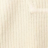 Cropped Leopard Print Sweater | Half-Zip Cotton Knit Top