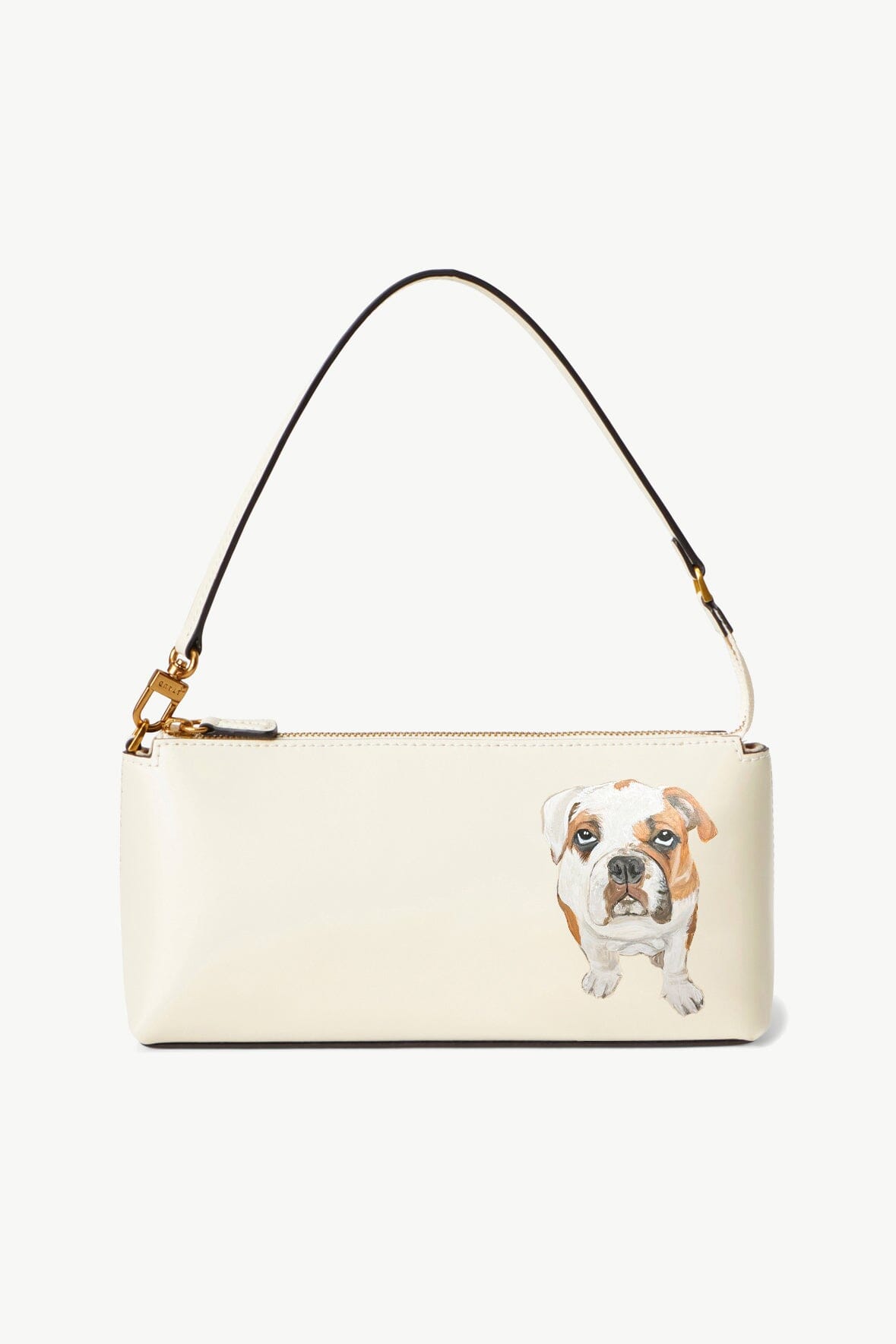 Custom Cream Kaia Bag with Gold Hardware & Suede Lining
