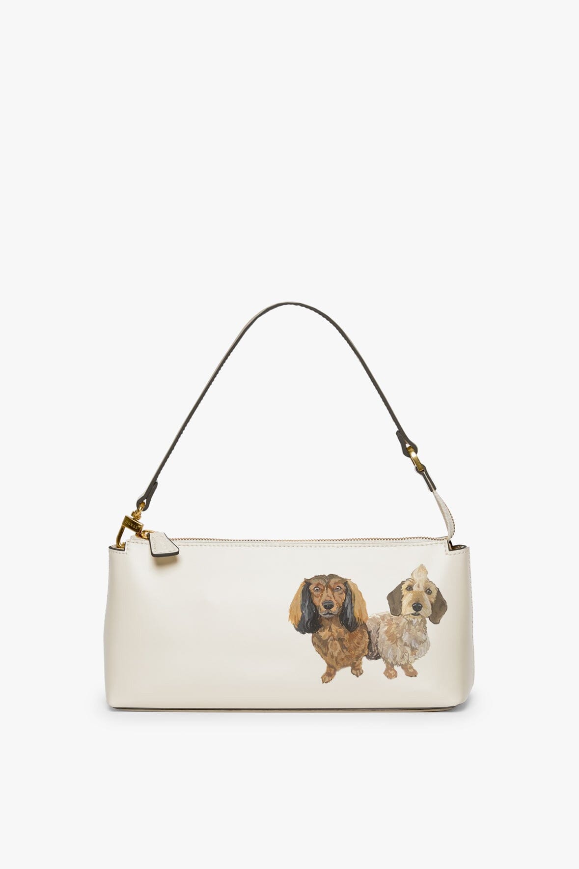 Custom Cream Kaia Bag with Gold Hardware & Suede Lining