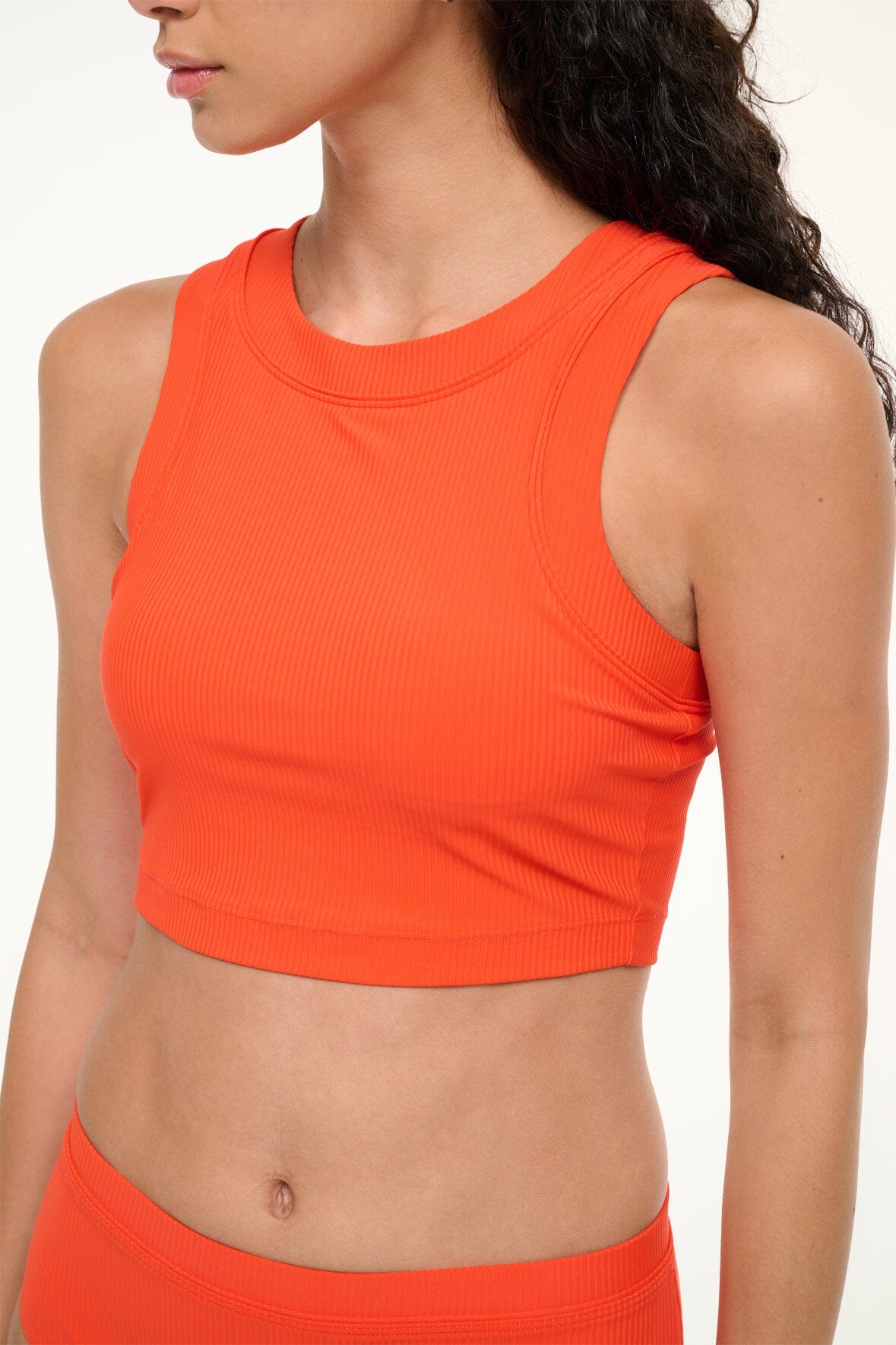 Dunes Cayenne Bikini Top with Compressive Micro Rib Design