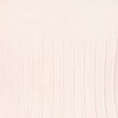 Ellison Square Neck Dress in Ecru with Ottoman Stitch Waist
