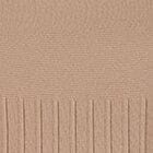 Ellison Square Neck Taupe Dress with Ottoman Stitch Detail