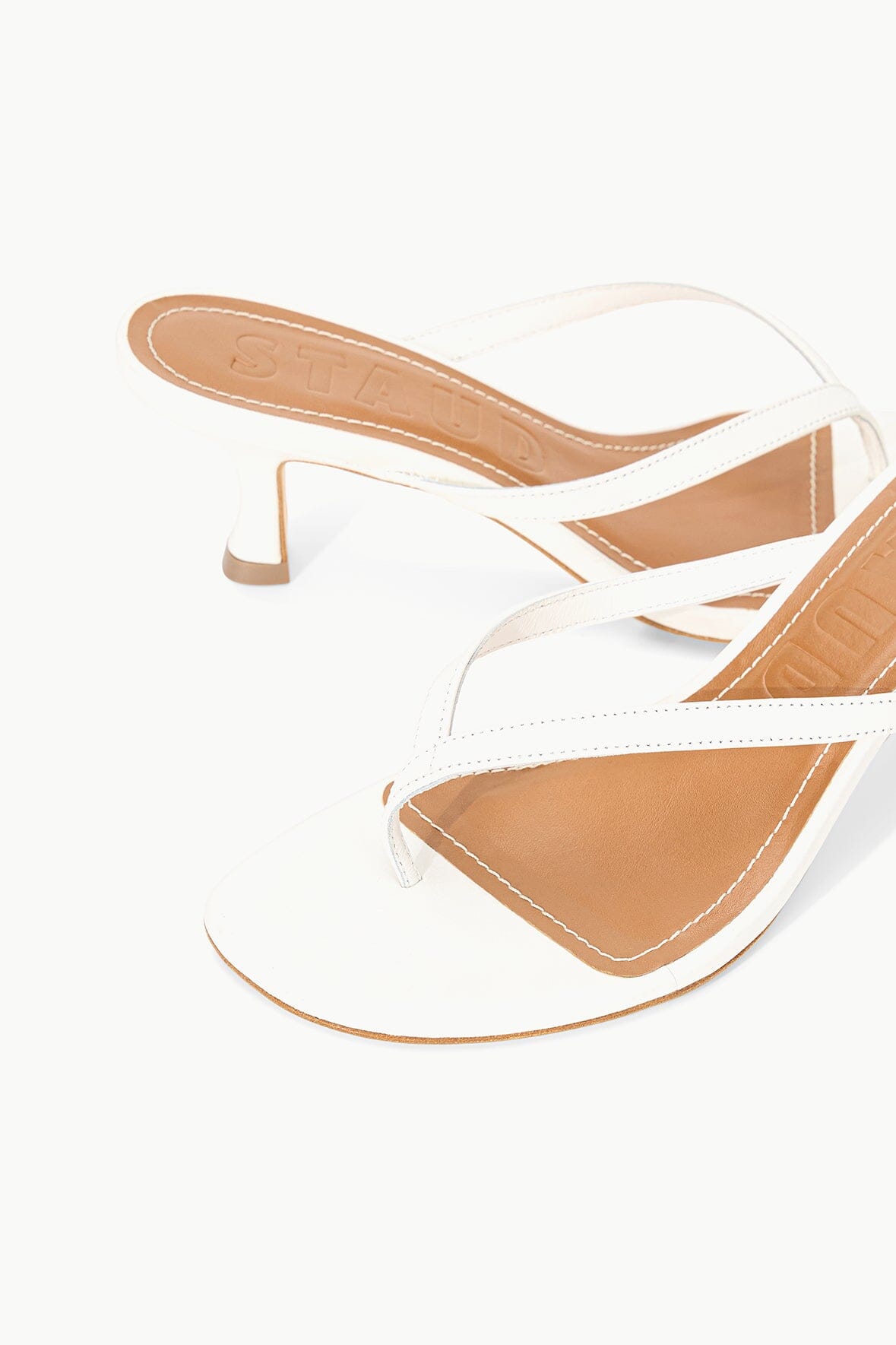 Freja Thong-Style Kitten Heel Sandals | Dress Up or Down
