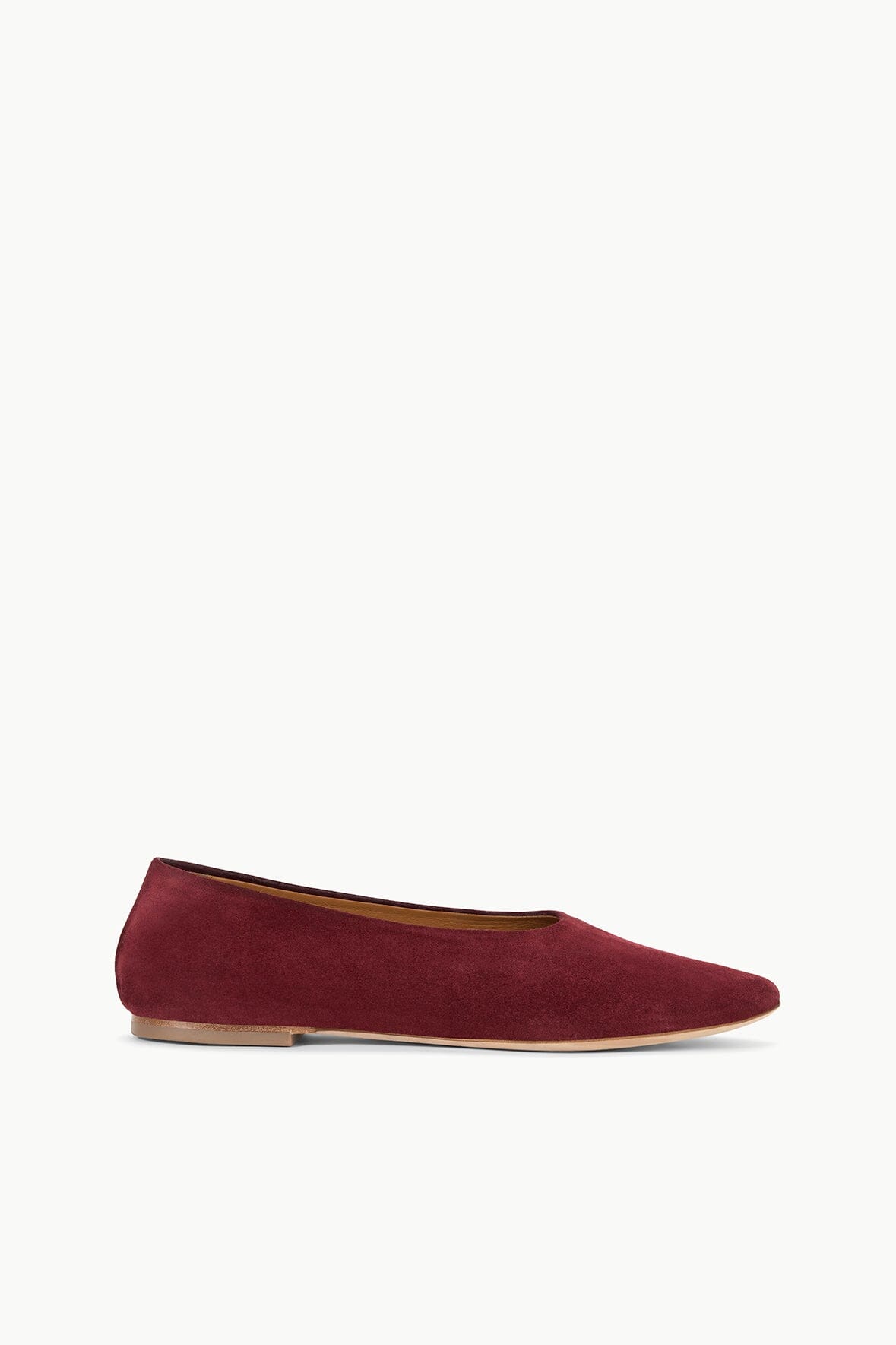 Alba Suede Ballet Flats – Soft Round Toe Slip-On Shoes
