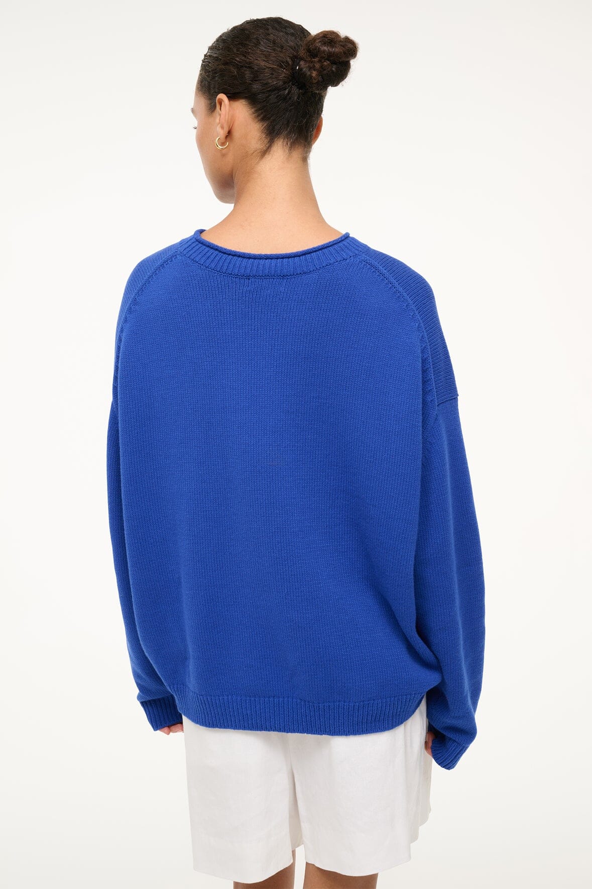 Giada Cotton Blend Sardine Embroidered Summer Sweater