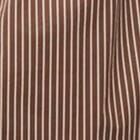 Cropped Hammock Top with Adjustable Straps - Dark Oak Micro Stripe