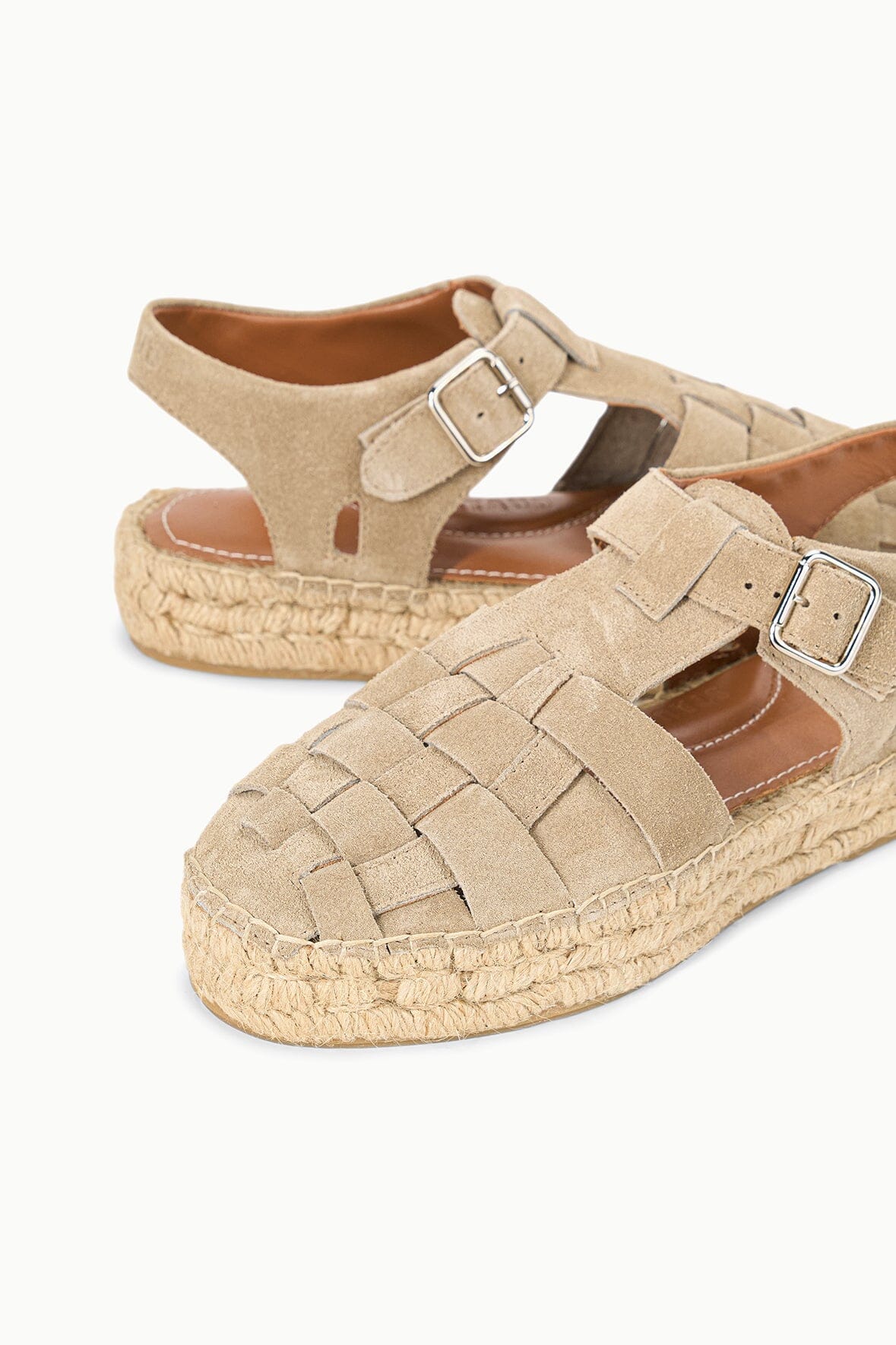 Hemingway Chunky Suede Fisherman Sandals | Dune Espadrilles