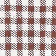 Karina Stretch Knit Gingham Skirt with Side Slit | Dark Chocolate
