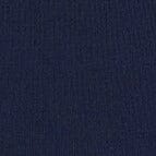 Karina Navy White Stretch Midi Skirt with Contrast Waistband