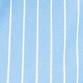 Kelly Shirt - Classic Fit Poplin Shirt with Azure Pinstripe