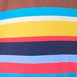 Lido Market Stripe String Bikini Top with Halter Neckline