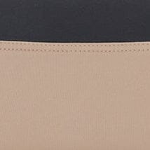 Liv Square Neck Bikini Top in Taupe & Black | Swimwear