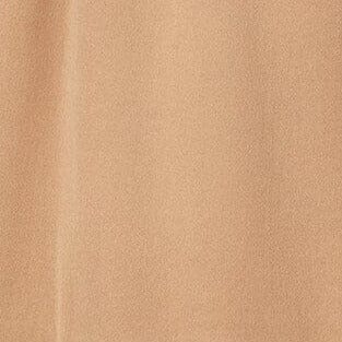 Luisa High-Waisted Pleated Shorts in Camel Suiting Fabric