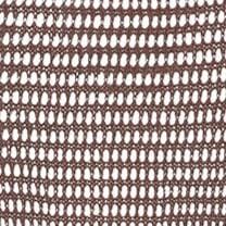 LORENA Crochet Maxi Dress with Bell Sleeves & Open Back - Dark Chocolate