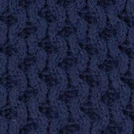 Lori Navy Cable Knit Halter Top with Adjustable Back Tie