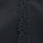 Victorian-Inspired Matilde Black Dress with Lace Details
