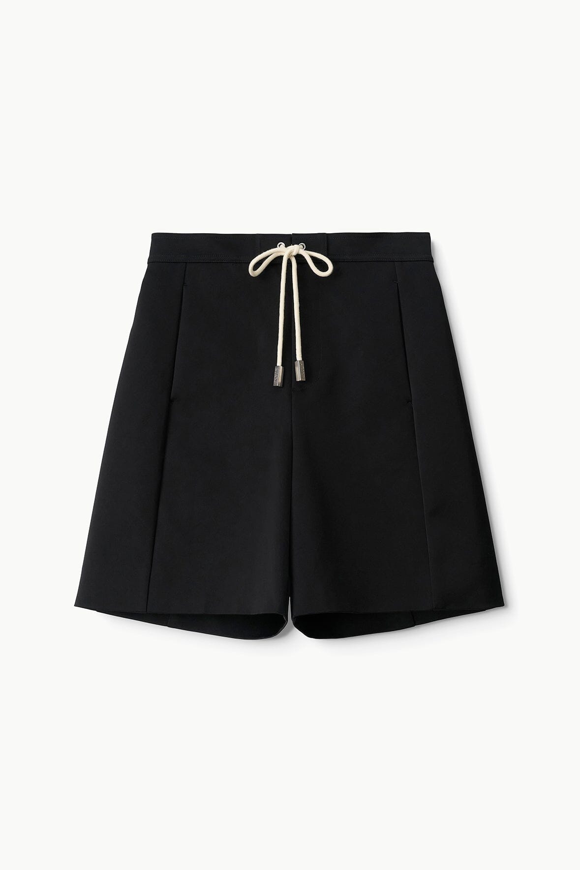 Mendoza Satin Board Shorts with Pockets – Black