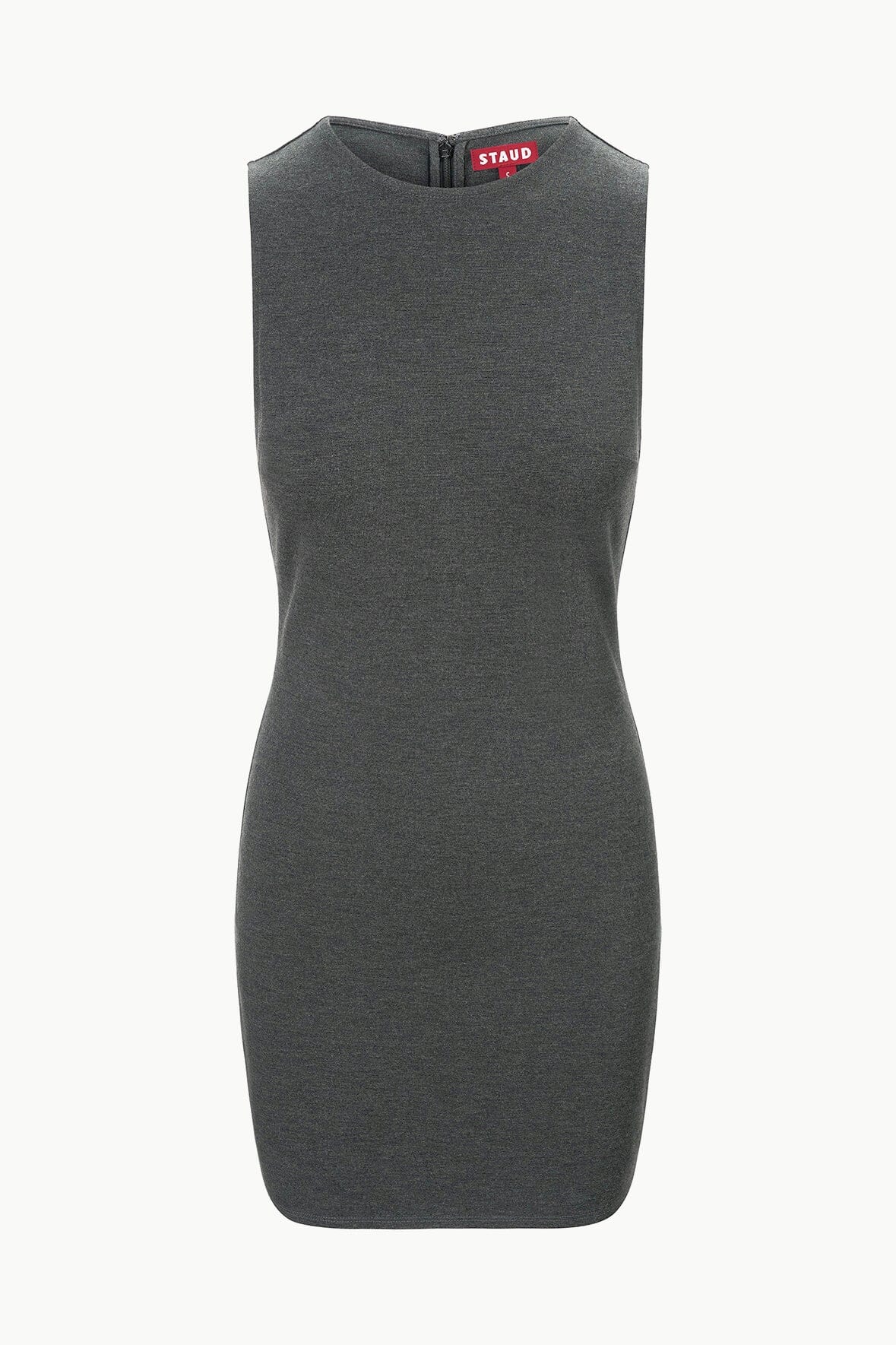 Heather Grey Mercer Mini Tank Dress – Comfortable Ponte Fabric