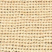 STAUD Moon Raffia Tote Bag with Natural Fringe & Leather Handle
