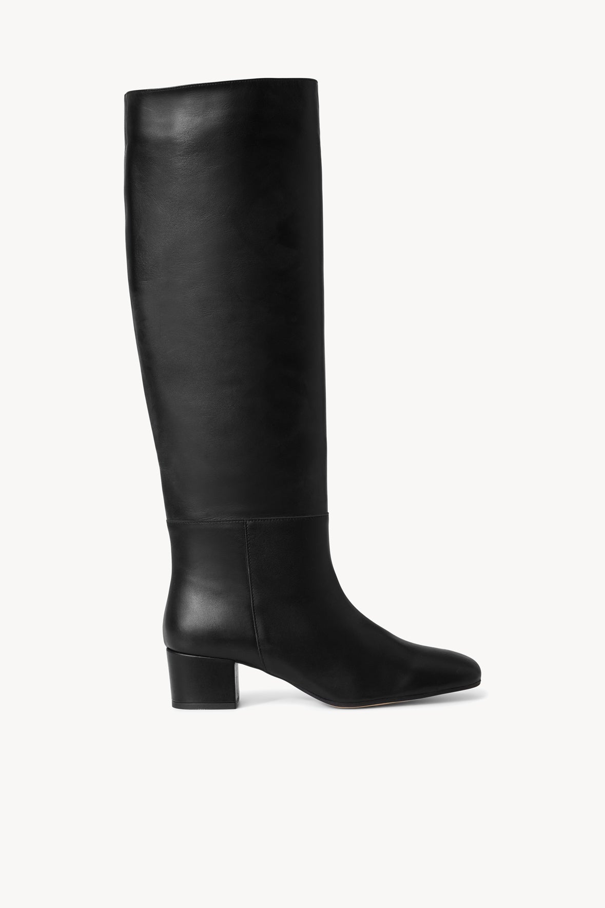 Vintage Nancy Knee High Boots - Black 60s Rainboot Style