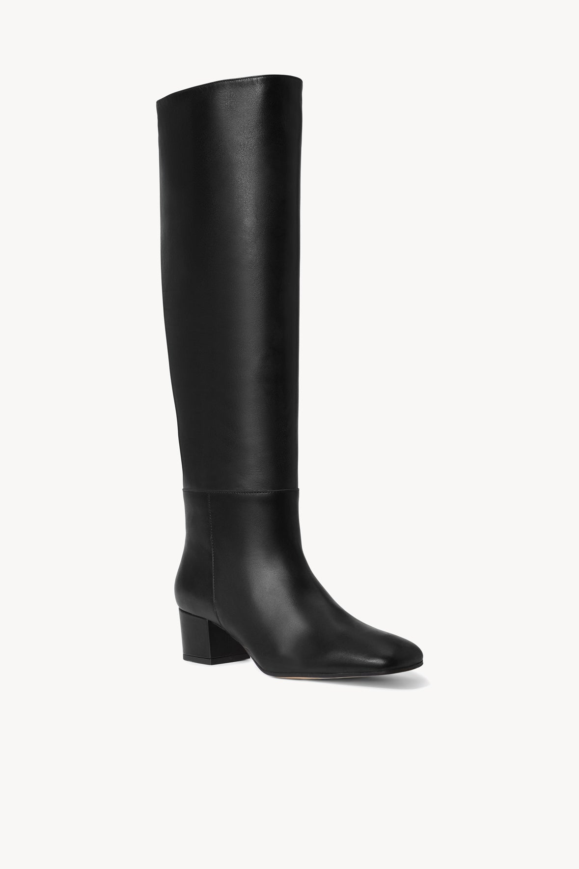 Vintage Nancy Knee High Boots - Black 60s Rainboot Style