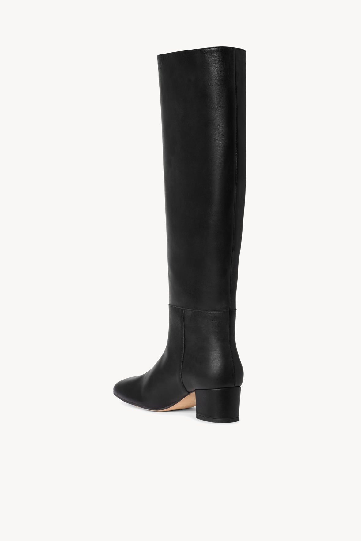 Vintage Nancy Knee High Boots - Black 60s Rainboot Style